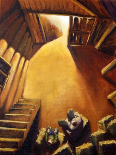 Old Man's Opus - Oil on canvas (Commission)